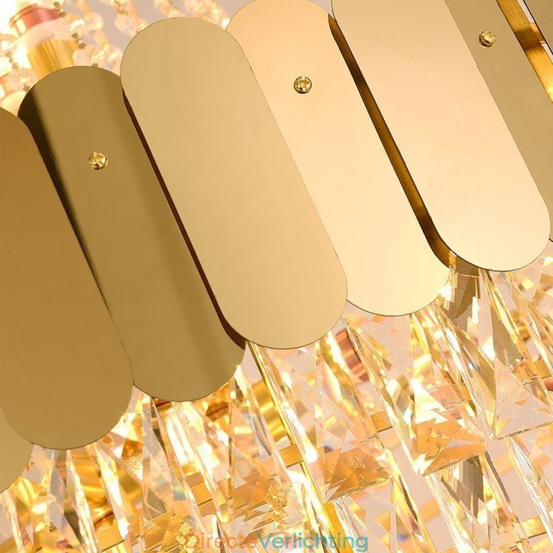 Europese Kristallen Hanglamp Conische Hanglamp