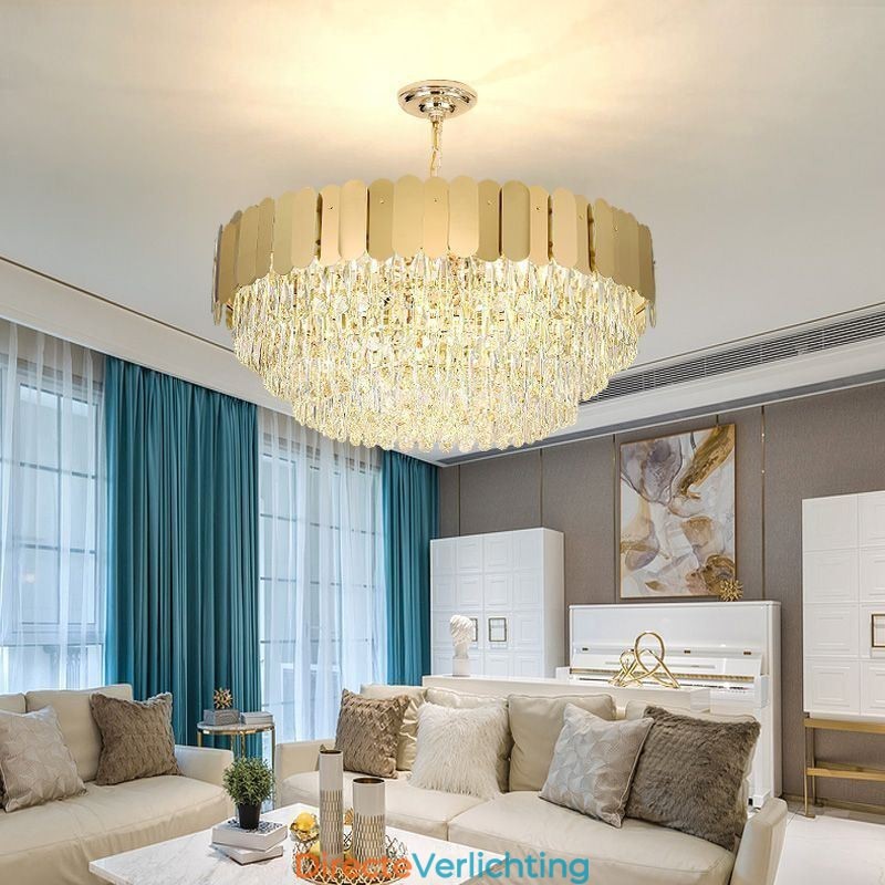 Moderne hanglamp Kristal Ronde Hangende Plafondlamp