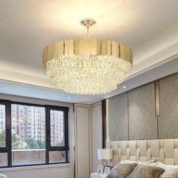 Moderne hanglamp Kristal Ronde Hangende Plafondlamp