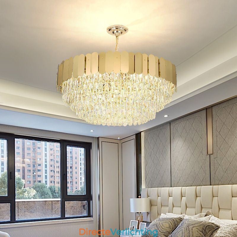 Moderne hanglamp Kristal Ronde Hangende Plafondlamp
