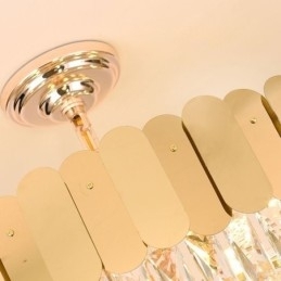 Moderne hanglamp Kristal Ronde Hangende Plafondlamp