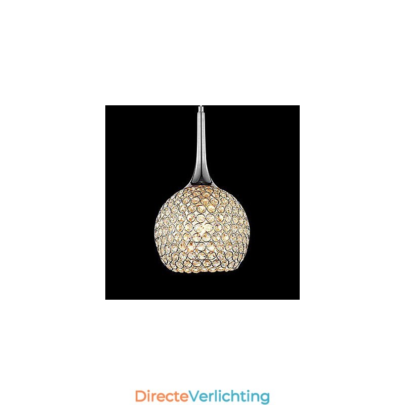 Moderne eigentijdse kristallen chromen metalen kroonluchter