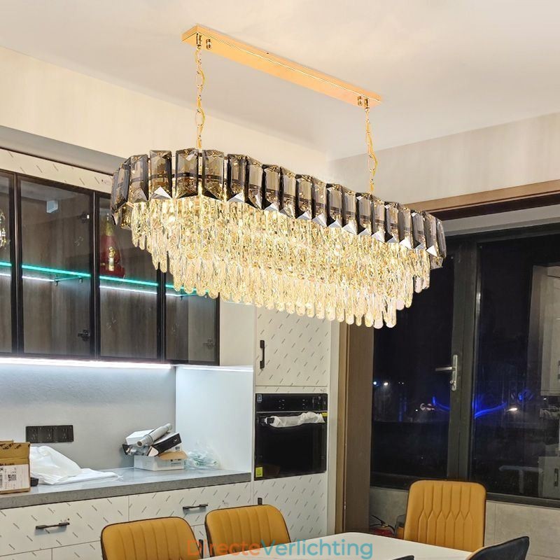 K9 Kristallen Hanglamp Luxe Ovale Hanglamp