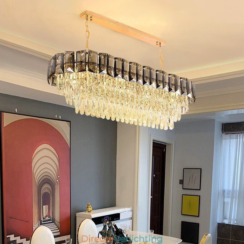 K9 Kristallen Hanglamp Luxe Ovale Hanglamp