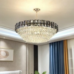 Kristallen hanglamp, moderne plafondverlichting, armaturen