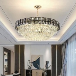 Kristallen hanglamp, moderne plafondverlichting, armaturen