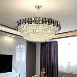 Kristallen hanglamp, moderne plafondverlichting, armaturen
