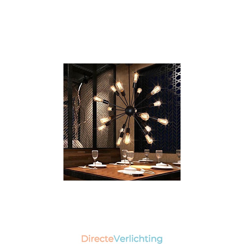 Landelijke ontwerpers antieke messing metalen kroonluchter