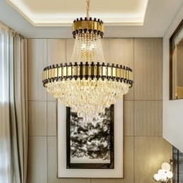 Moderne kristallen hanglamp plafondlamp