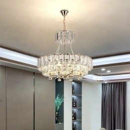 Witte Kristallen Hanglamp Moderne Plafondlampen Hanglampen