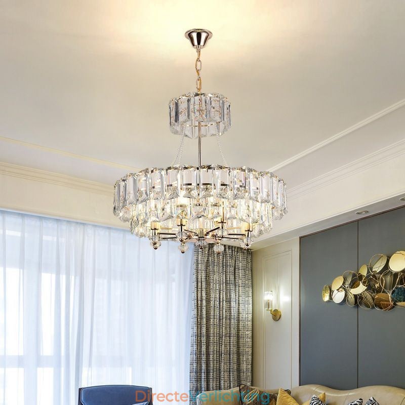 Witte Kristallen Hanglamp Moderne Plafondlampen Hanglampen