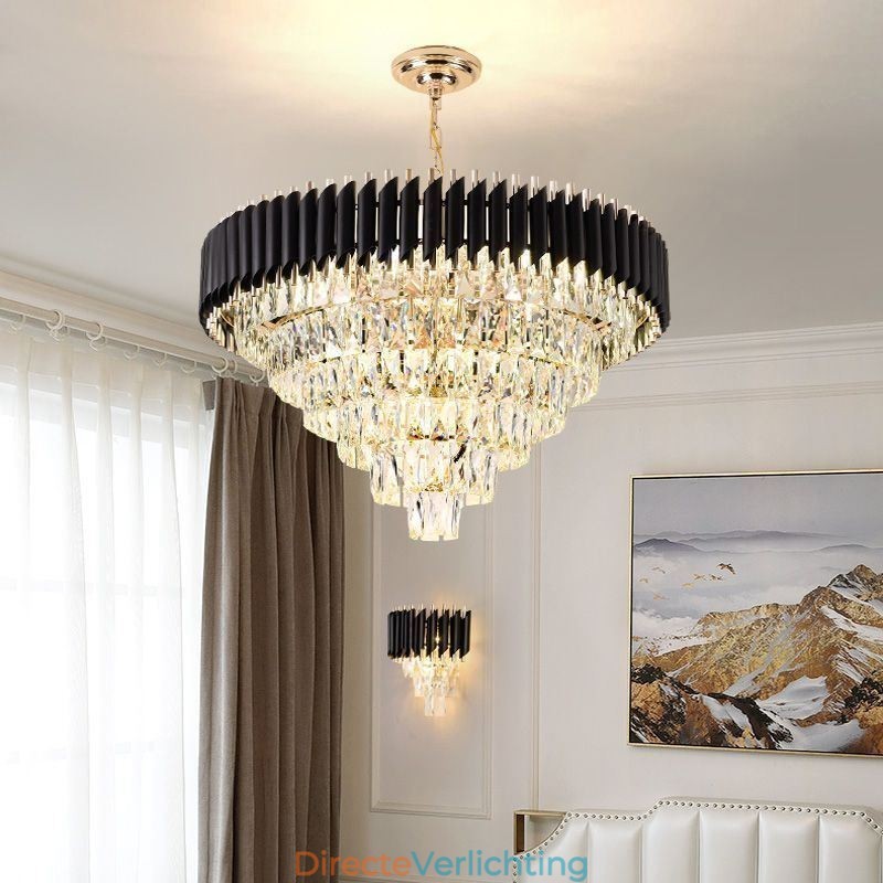 Luxe Kristallen Hanglamp Plafondlamp 6 9 12 Lampen