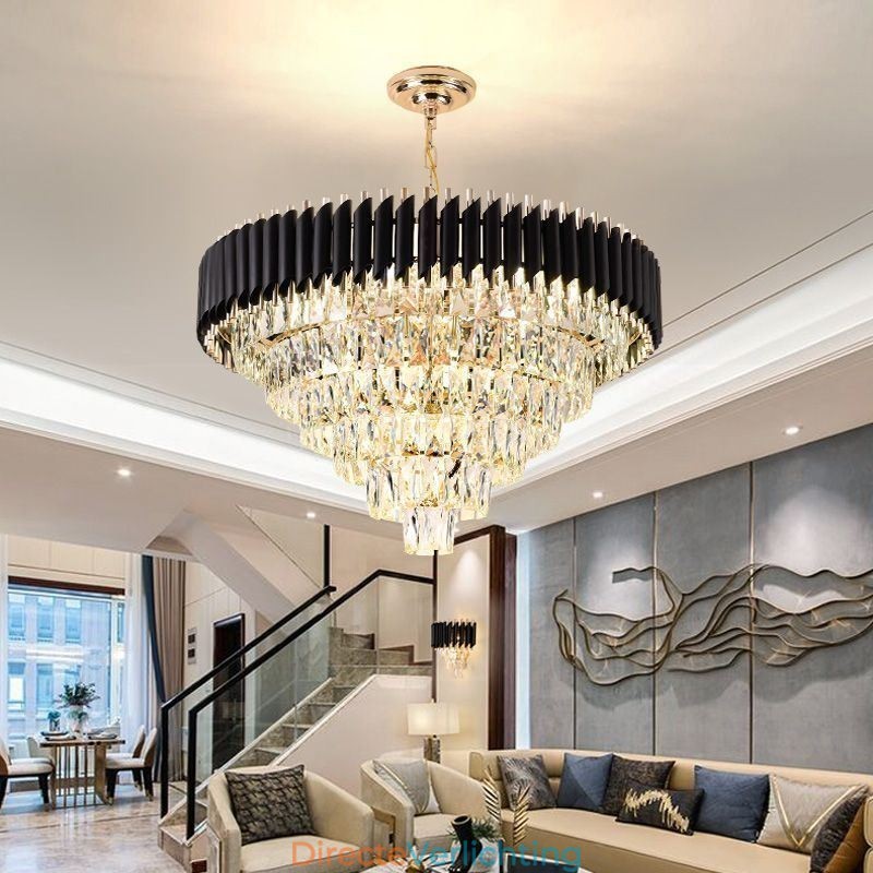 Luxe Kristallen Hanglamp Plafondlamp 6 9 12 Lampen