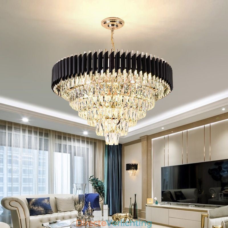 Luxe Kristallen Hanglamp Plafondlamp 6 9 12 Lampen