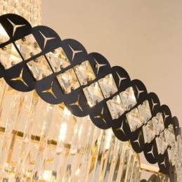 Luxe hanglamp kristal plafondlamp armatuur