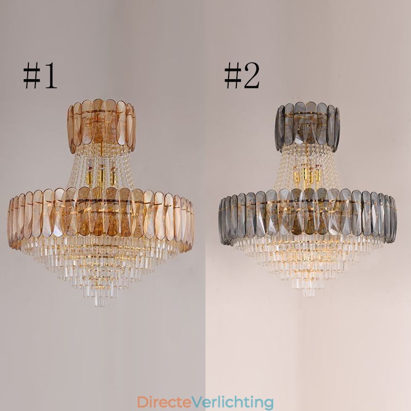 Europese Kristallen Hanglamp Hedendaagse Plafondlamp