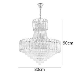 Europese Kristallen Hanglamp Hedendaagse Plafondlamp