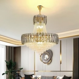 Europese Kristallen Hanglamp Hedendaagse Plafondlamp