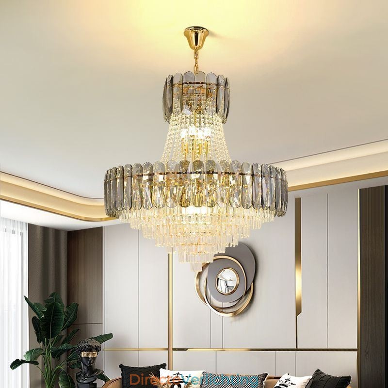 Europese Kristallen Hanglamp Hedendaagse Plafondlamp