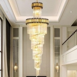 Kristallen hanglamp moderne spectaculaire K9 plafondlamp