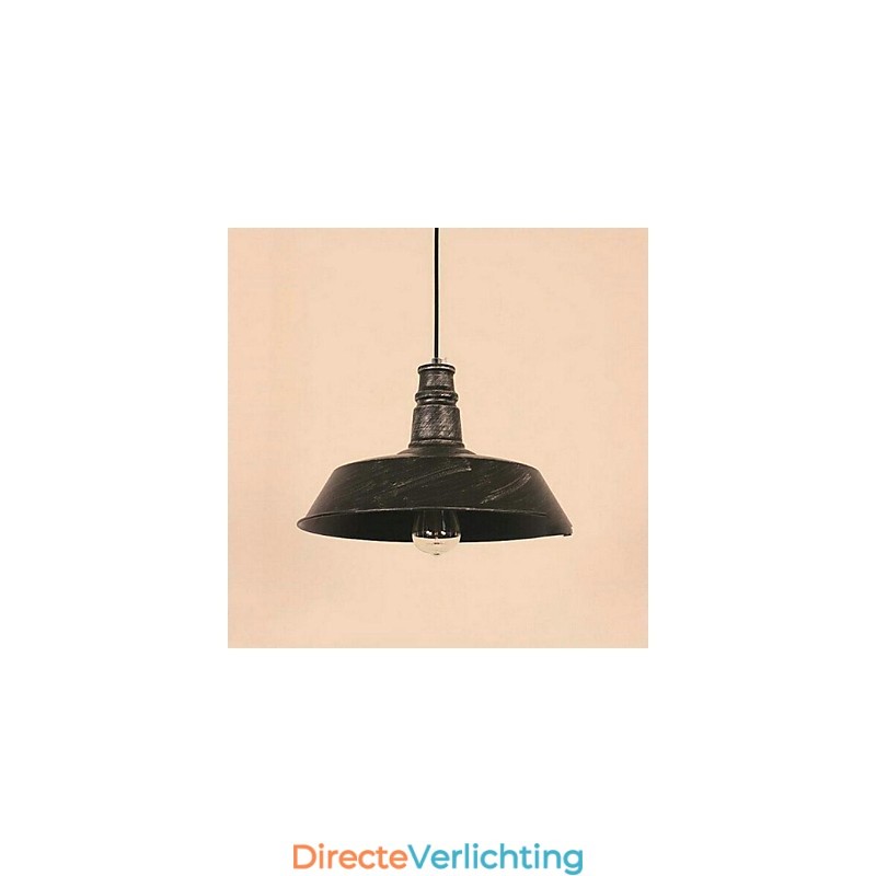 Moderne hanglamp in cirkelvormige lampenkap