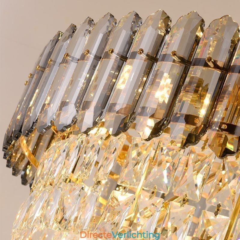 Conische kristallen hanglamp Elegante hanglamp