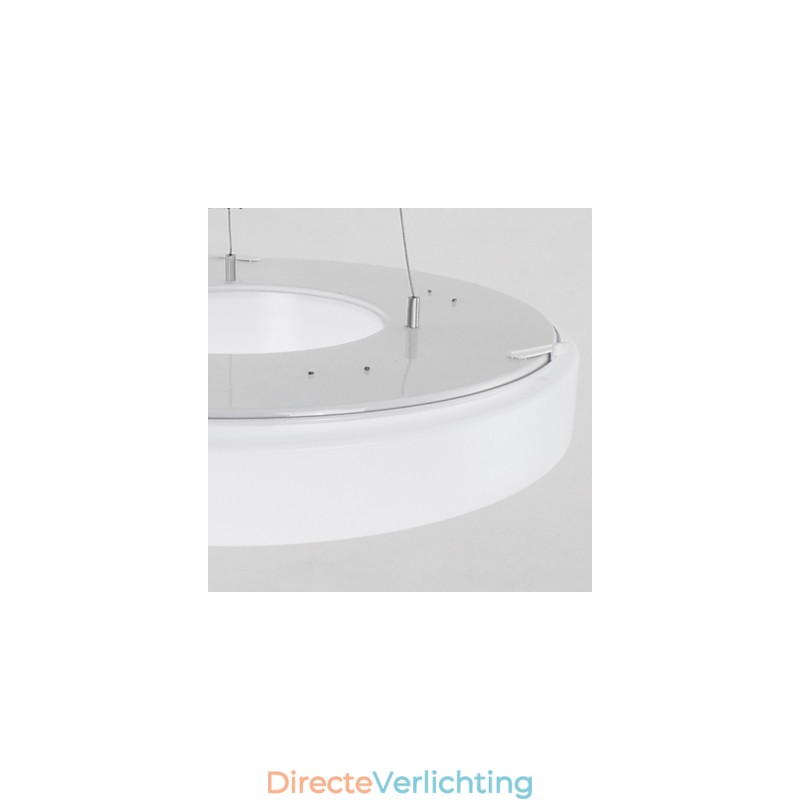 Top energiebesparende acryl kroonluchter licht projectverlichting moderne ronde hanglamp