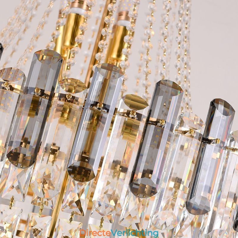 Moderne elegante kristallen hanglamp conische hanglamp