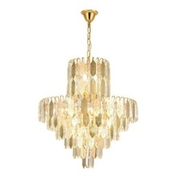Moderne kristallen hanglamp, eigentijdse plafondlamp