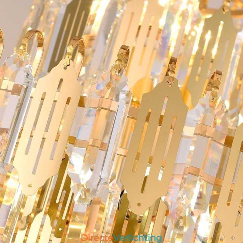 Moderne kristallen hanglamp, eigentijdse plafondlamp