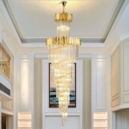 Europese hanglamp kristal hanglamp trap hal