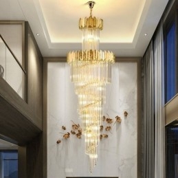 Europese hanglamp kristal hanglamp trap hal