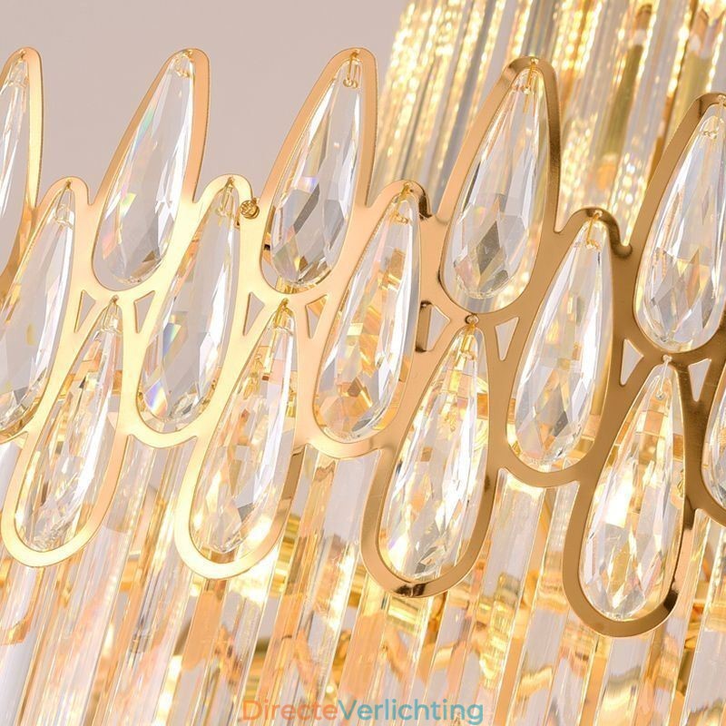 Moderne spectaculaire hoge plafond hanglamp trap