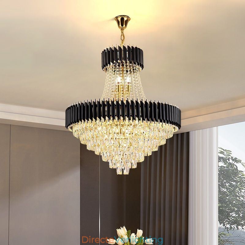 Moderne kristallen hanglamp ronde plafondlamp hanglampen