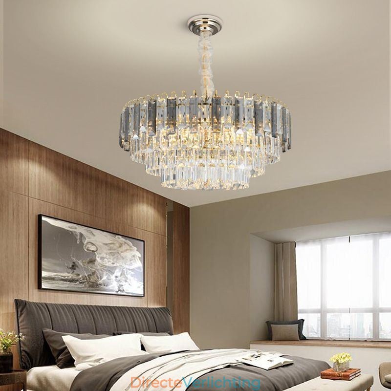 Kristallen hanglamp luxe plafondverlichting 12 16 lampen