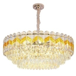 Luxe hanglamp kristal plafondverlichtingsarmatuur 9 12 16 lampen