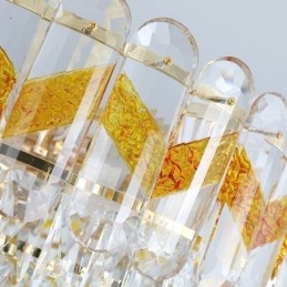 Luxe hanglamp kristal plafondverlichtingsarmatuur 9 12 16 lampen