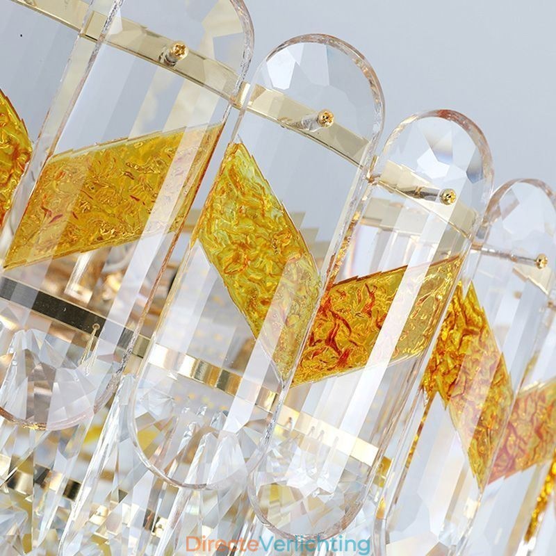 Luxe hanglamp kristal plafondverlichtingsarmatuur 9 12 16 lampen