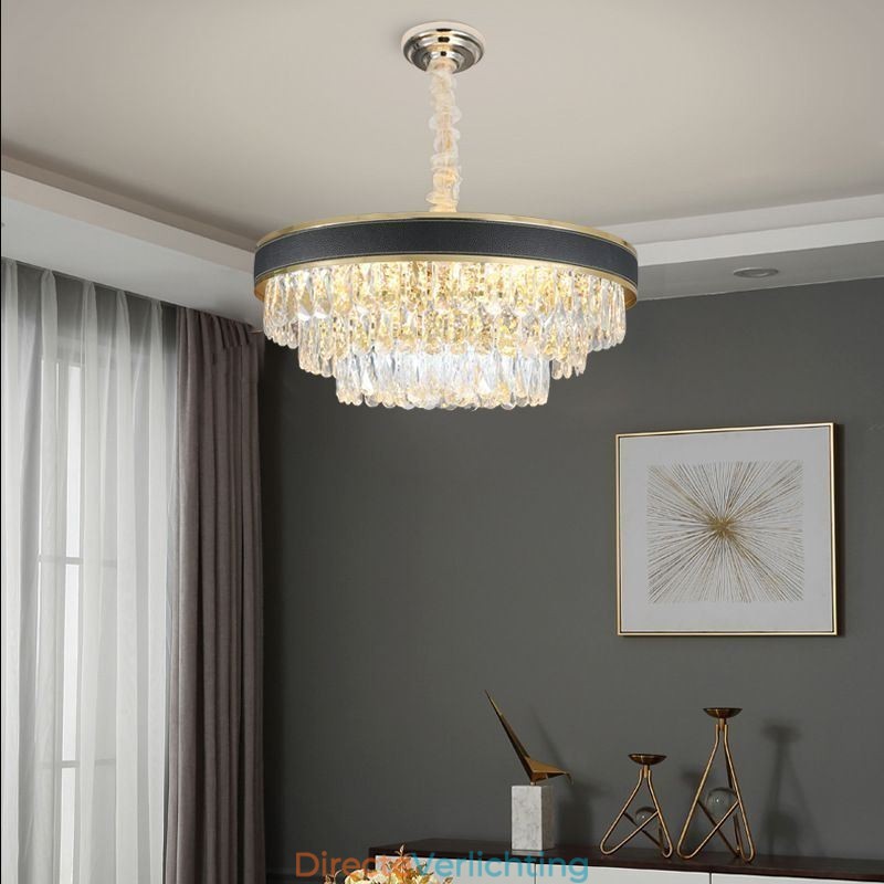 Moderne hanglamp Kristallen plafondlamp 9 12 16 lampen