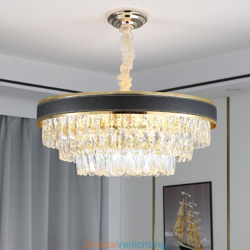 Moderne hanglamp Kristallen plafondlamp 9 12 16 lampen
