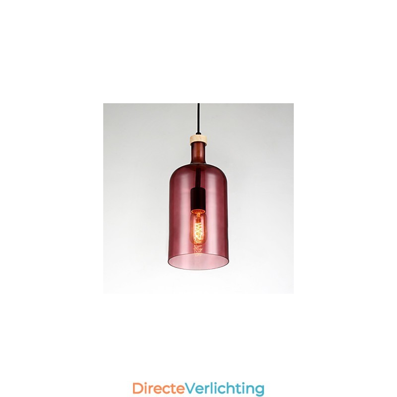 Kroonluchter Moderne Hanglamp met Glazen Kap