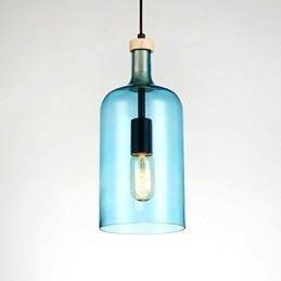Kroonluchter Moderne Hanglamp met Glazen Kap