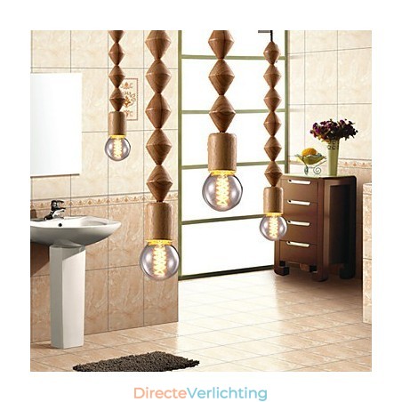 Traditionele klassieke mini-stijl houten bamboe kroonluchter Traditionele klassieke mini-stijl houten bamboe kroonluchter