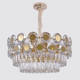 Moderne kristallen hanglamp plafondverlichtingsarmatuur