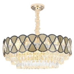 Kristallen hanglamp moderne kanten plafondlamp armaturen