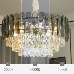 Kristallen hanglamp voor plafond