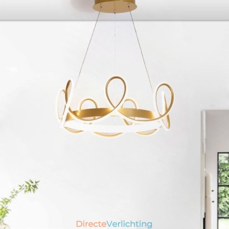 Moderne hanglamp Kroon hanglamp Aluminium 1 licht Moderne hanglamp Kroon hanglamp Aluminium 1 licht