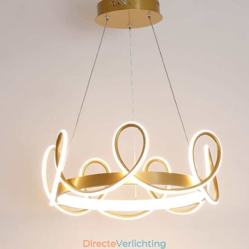 Moderne hanglamp Kroon hanglamp Aluminium 1 licht