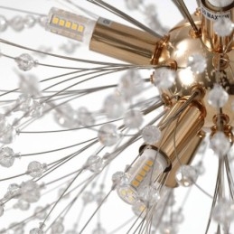 Vuurwerk kroonluchter 8 lampen paardenbloem hanglamp