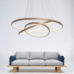 Hanglamp Moderne Kroonluchter Verlichting 3 Ringen Plafondlamp